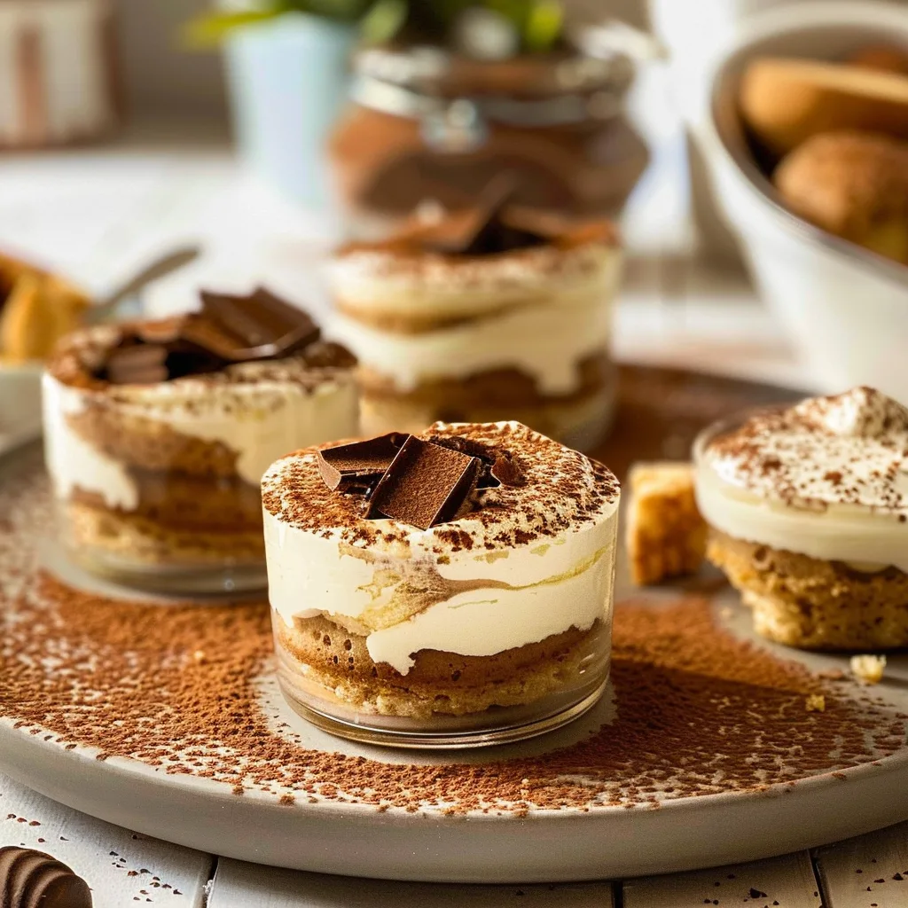 Mini Tiramisu Dessert Cups Recipe