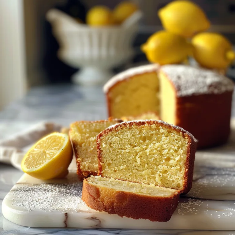 Easy Lemon Pound Cake From Cake Mix