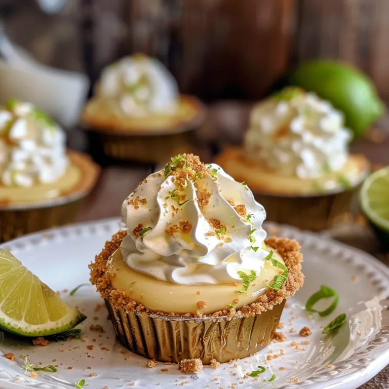 Mini Key Lime Pie Dessert Cups