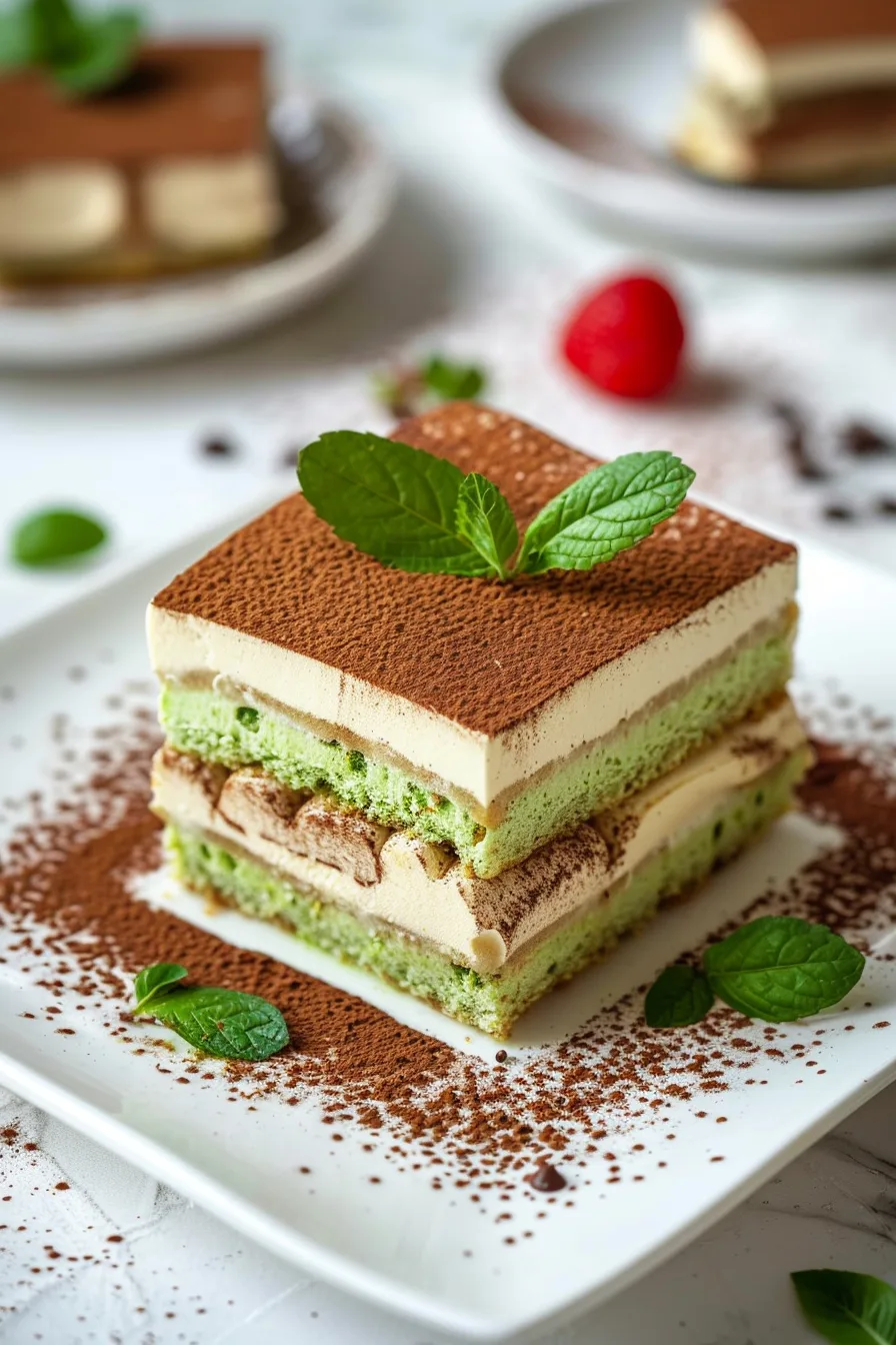 Creamy Matcha Tiramisu Dessert Recipe 7 image 1778109451701