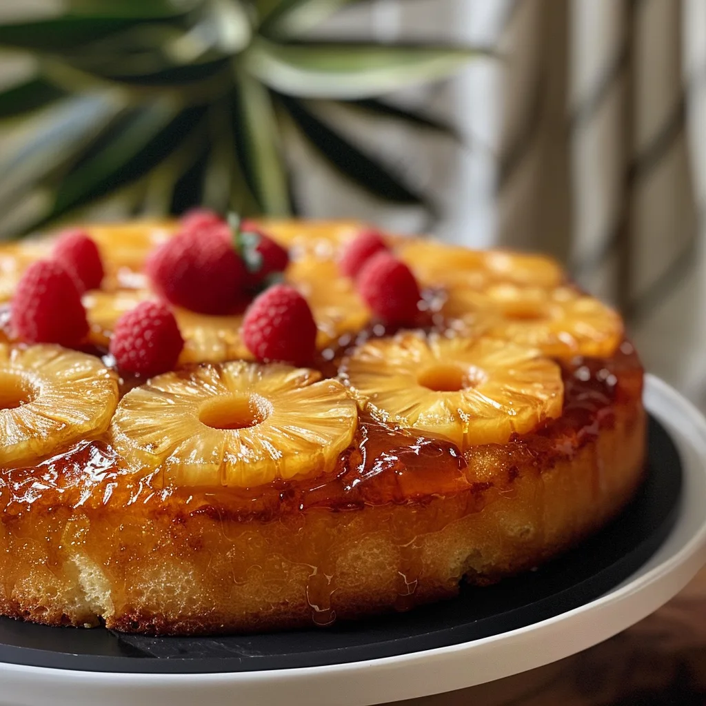 Pineapple Upside Down Cake Easy Recipe