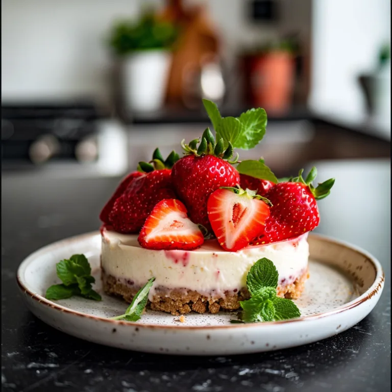 No Bake Strawberry Cheesecake Summer Dessert Perfection