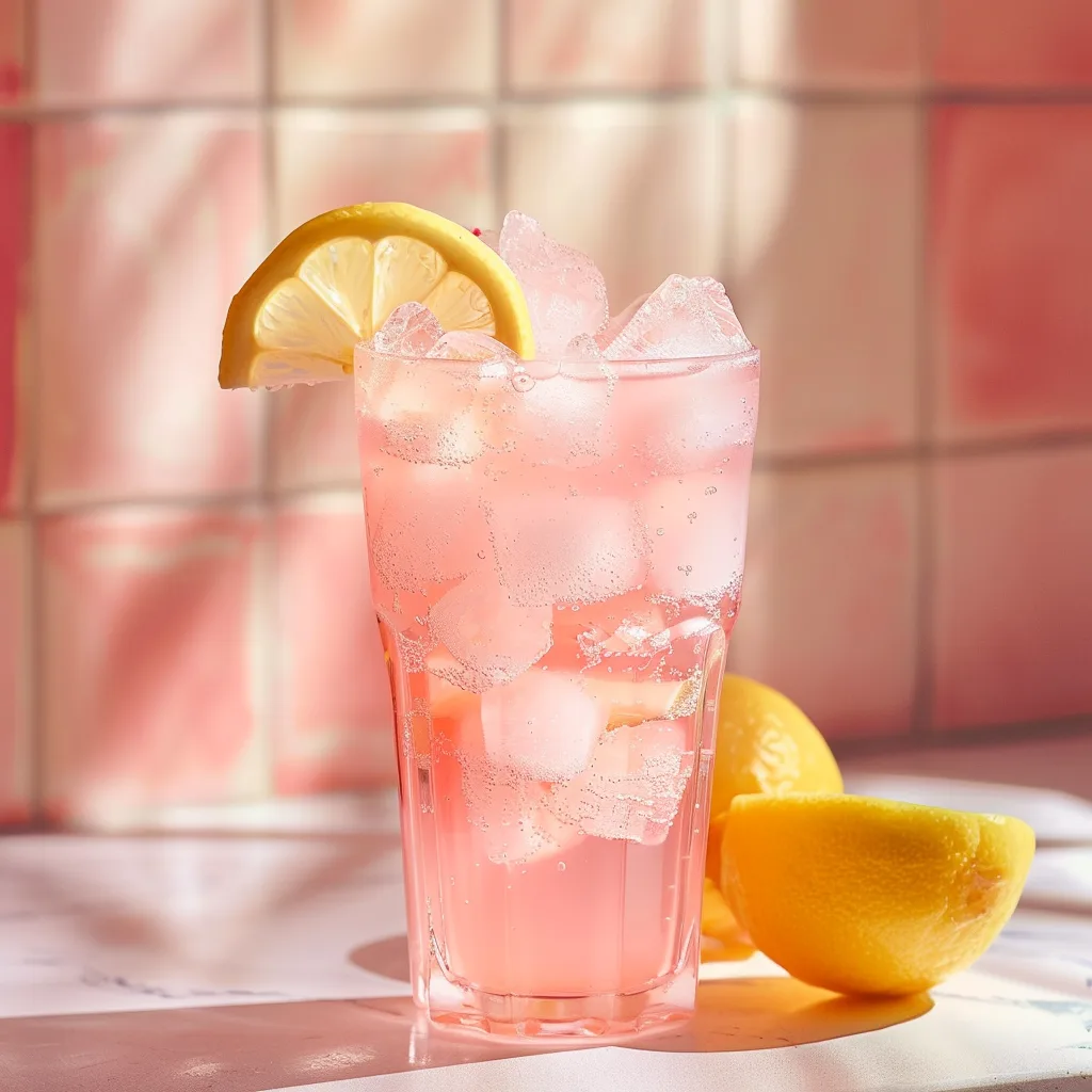 Aesthetic Pink Lemonade Drink Ideas