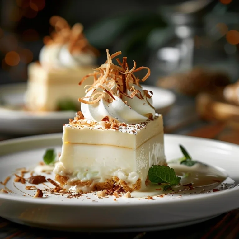 Creamy Coconut Dessert Bliss