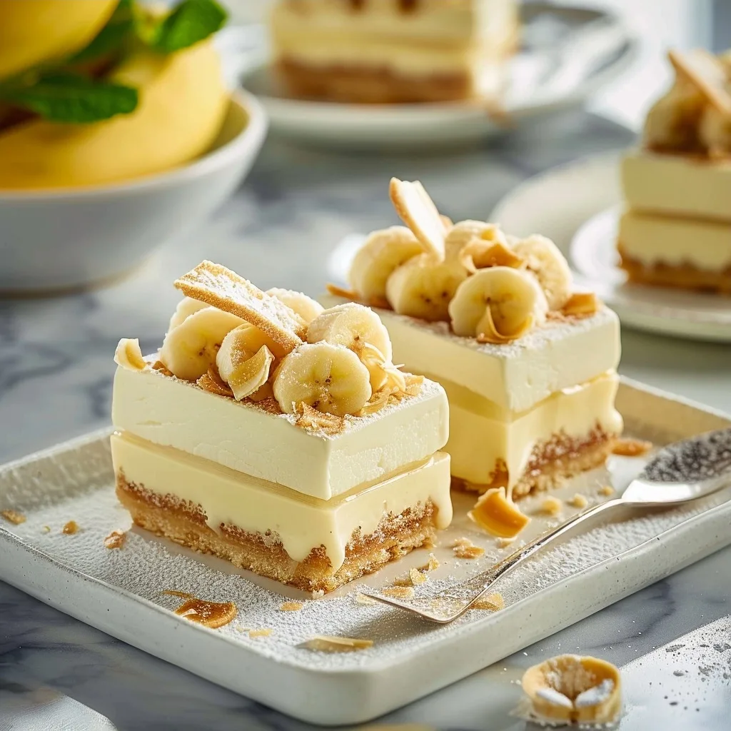 Banana Pudding Bars: A Creamy Dream