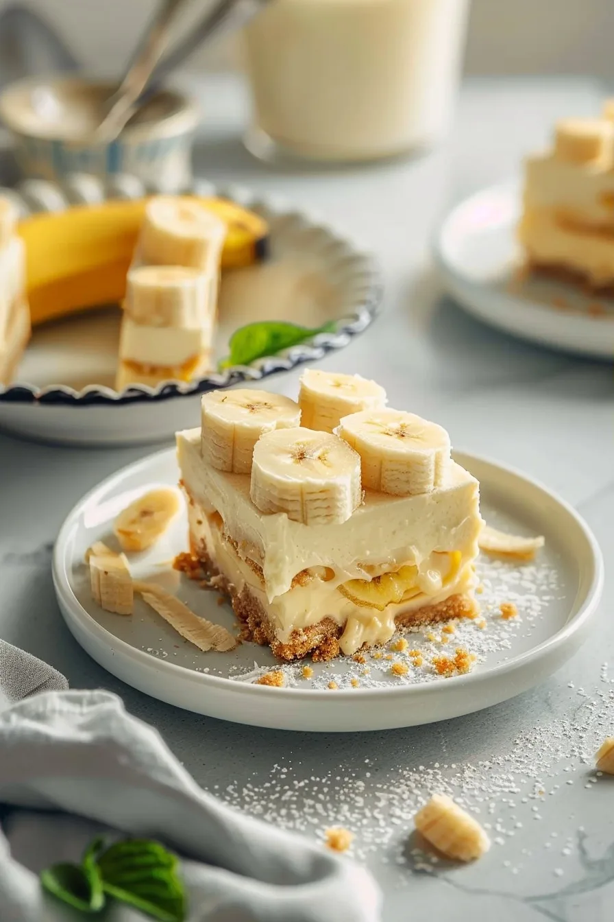 Banana Pudding Bars: A Creamy Dream 4 image 1779049945751