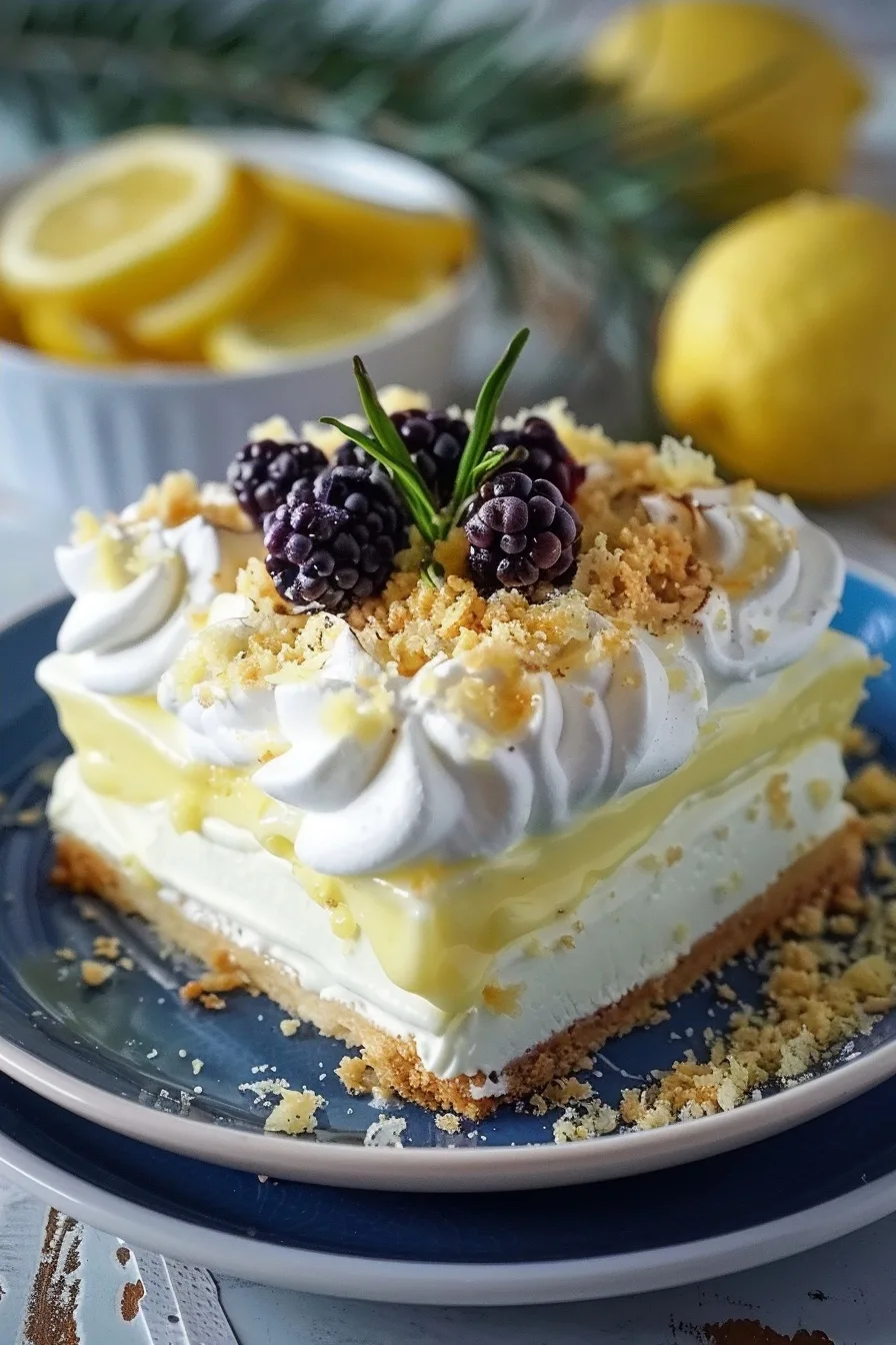 Refreshing No Bake Lemon Dessert Perfection 4 image 1779104395324