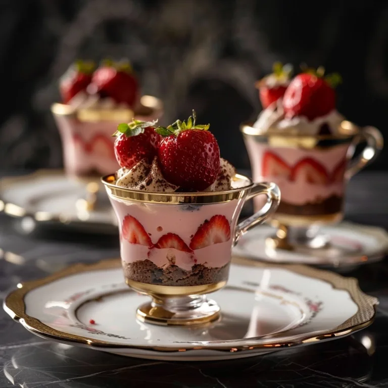 Strawberry Dessert Cups: Easy & Elegant Treat