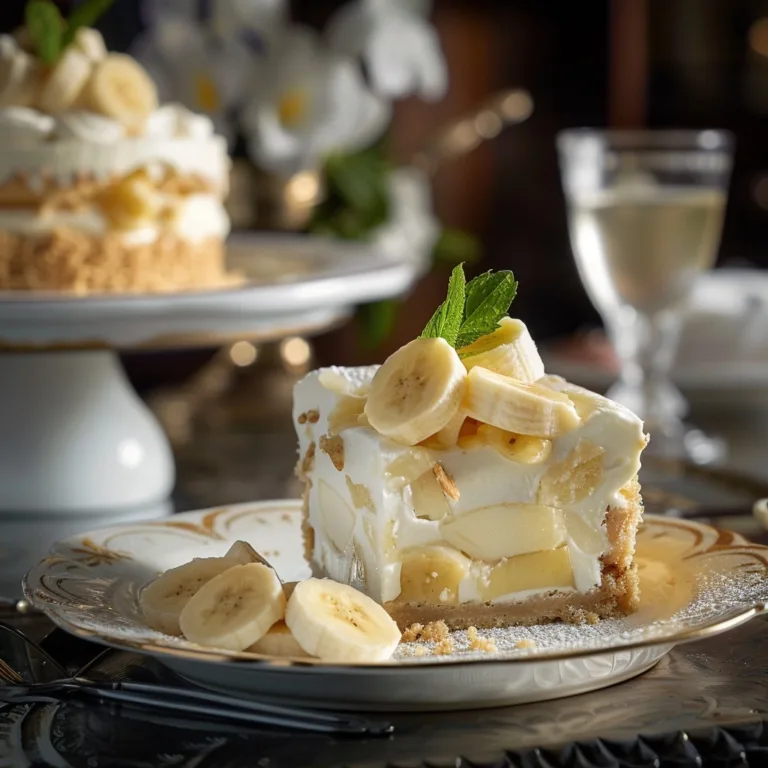 Banana Pudding Cheesecake Dessert Recipe