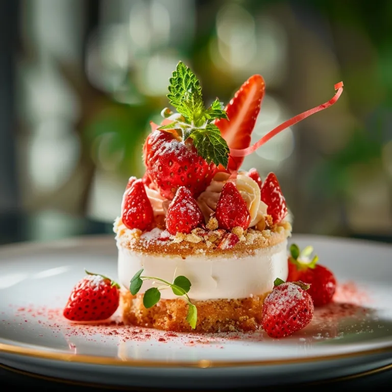 Strawberry No Bake Dessert Perfection