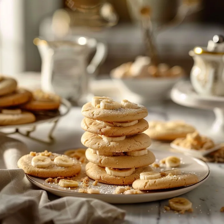 Soft Banana Pudding Cookies Recipe