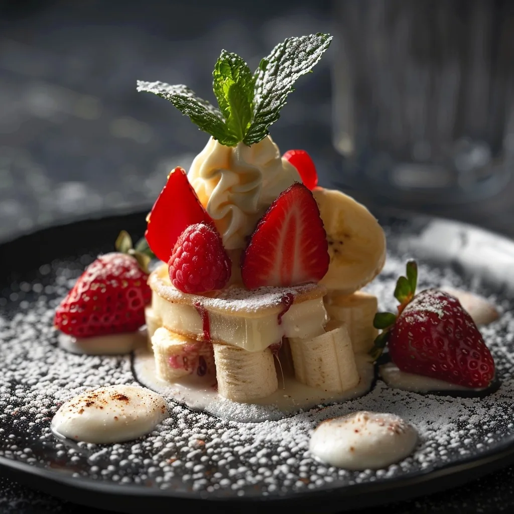 Banana Strawberry Pudding Dream