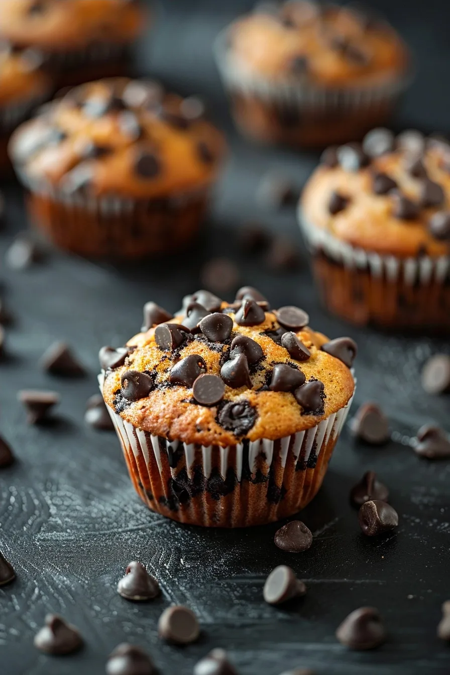 Mini Chocolate Chip Muffins Bakery Style 4 image 1779141086052