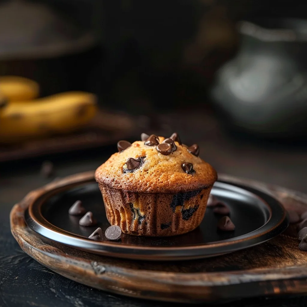 Home 40 Moist Banana Chocolate Chip Muffins