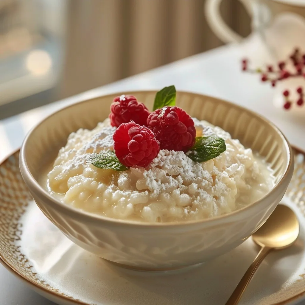 Home 39 Creamy Rice Pudding With Cooked Rice
