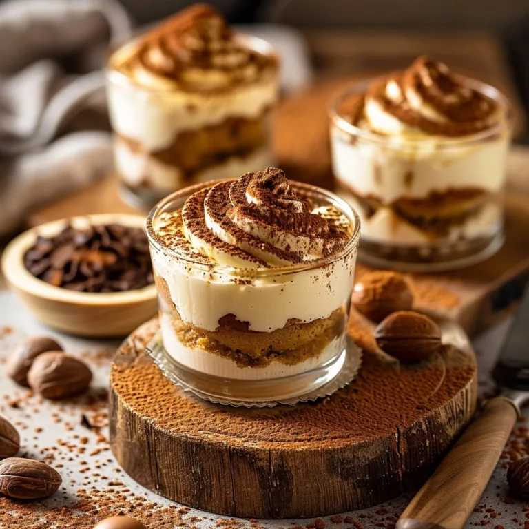 Easy Tiramisu Cups No Bake Dessert