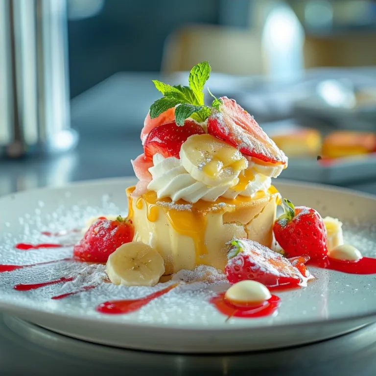 Banana Strawberry Pudding Dream