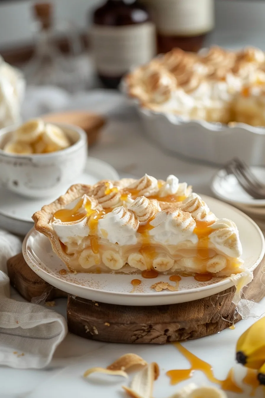 Banana Pudding Pie with Caramel Twist 4 image 1779213481231