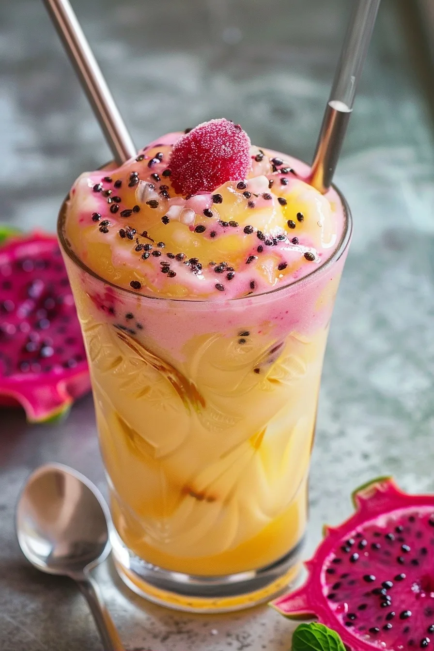Mango Dragonfruit Lemonade Refresher 4 image 1779218779524