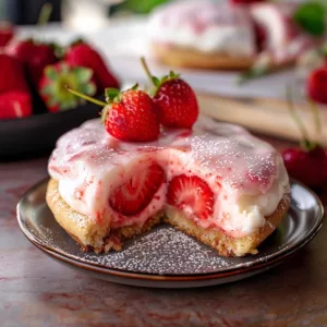 Strawberry Cookie Cheesecake Dreams