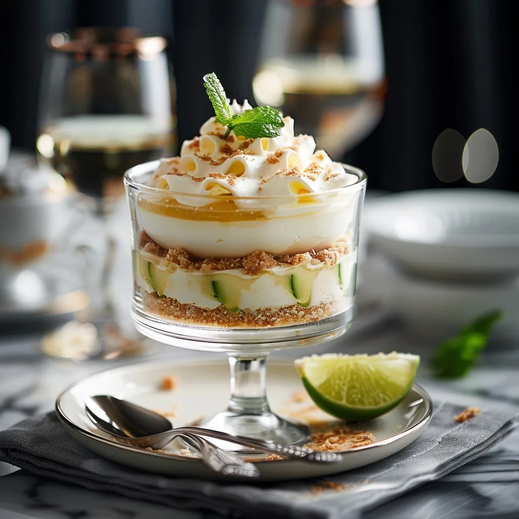 Key Lime Pie Trifle Layered No Bake