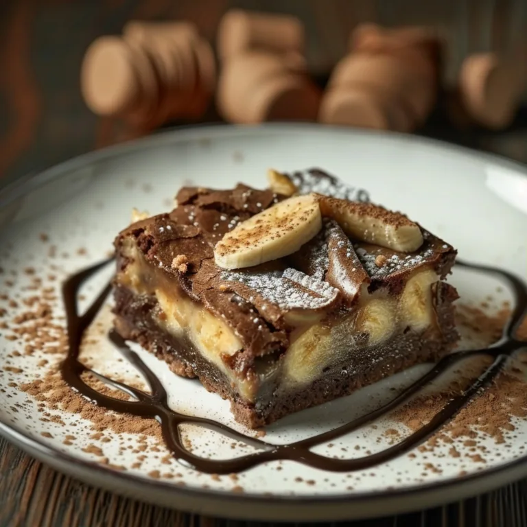 Banana Pudding Brownies Fudgy: The Ultimate Treat