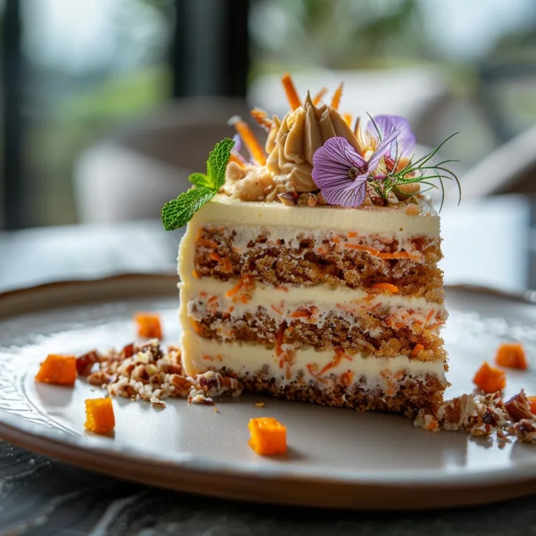 From Scratch Carrot Cake No Oil