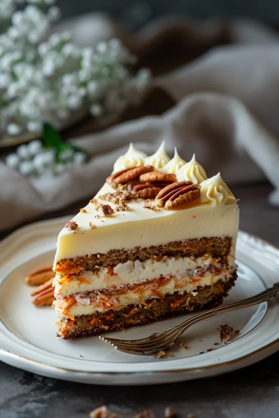 Homemade Carrot Cake Cheesecake Layered 4 image 1780435591916