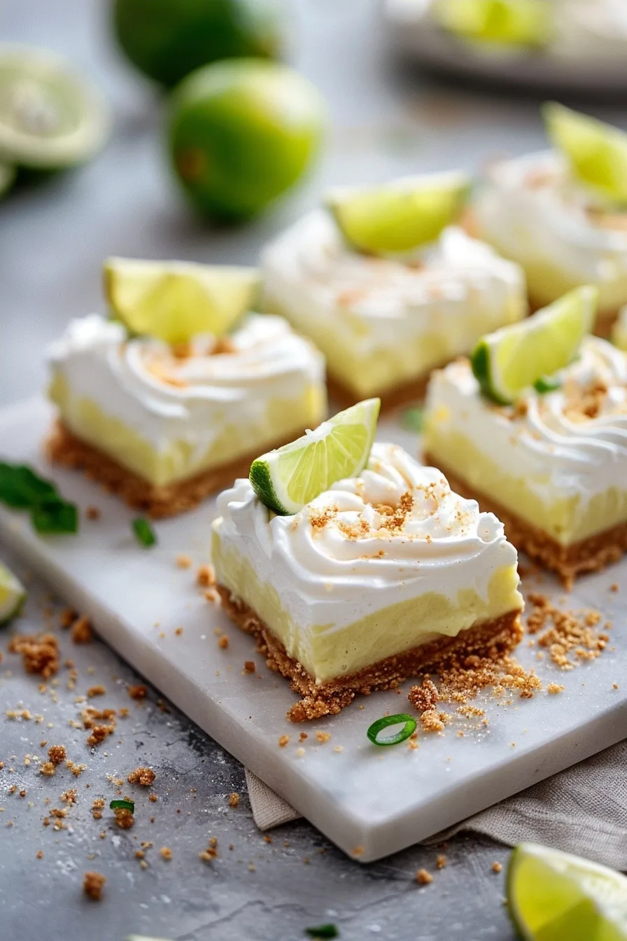 Key Lime Bars Graham Cracker Crust 4 image 1780437449963