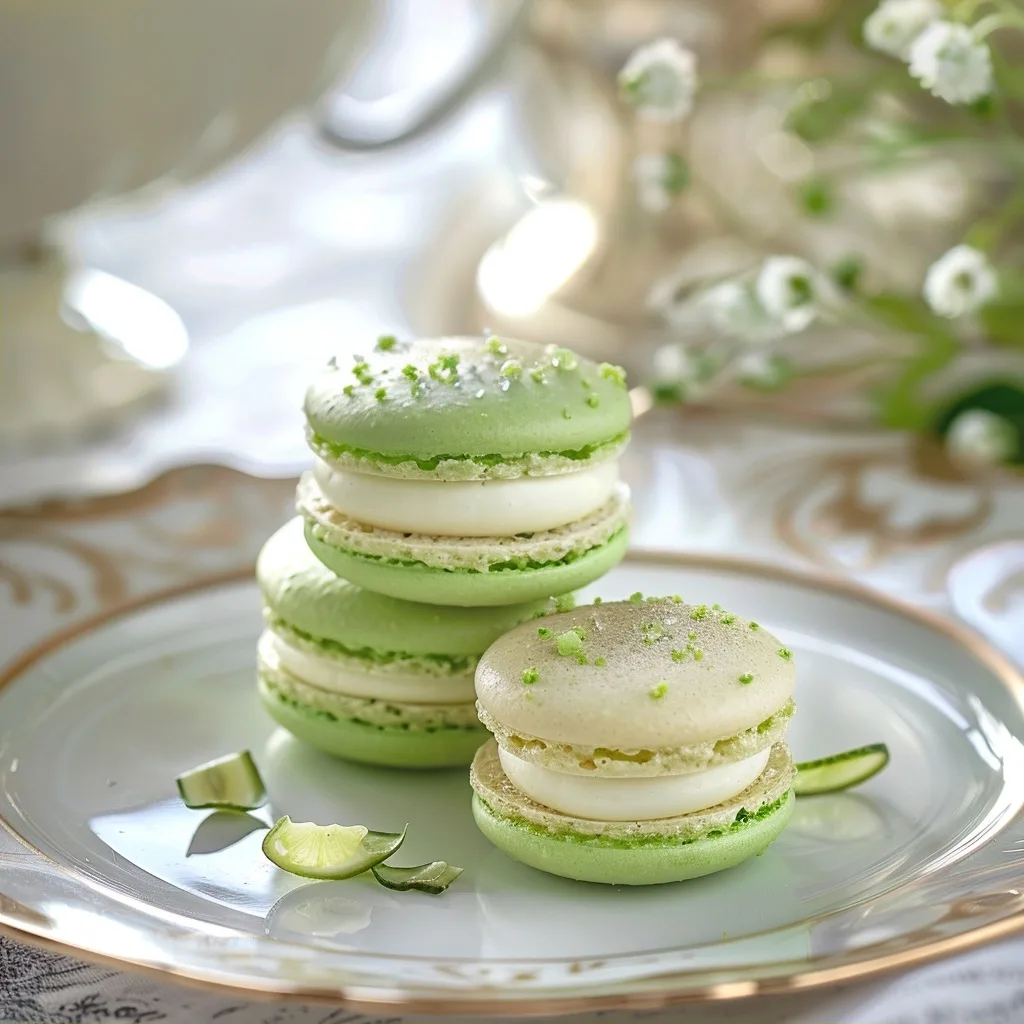 Home 44 Key Lime Macarons French Shell Recipe