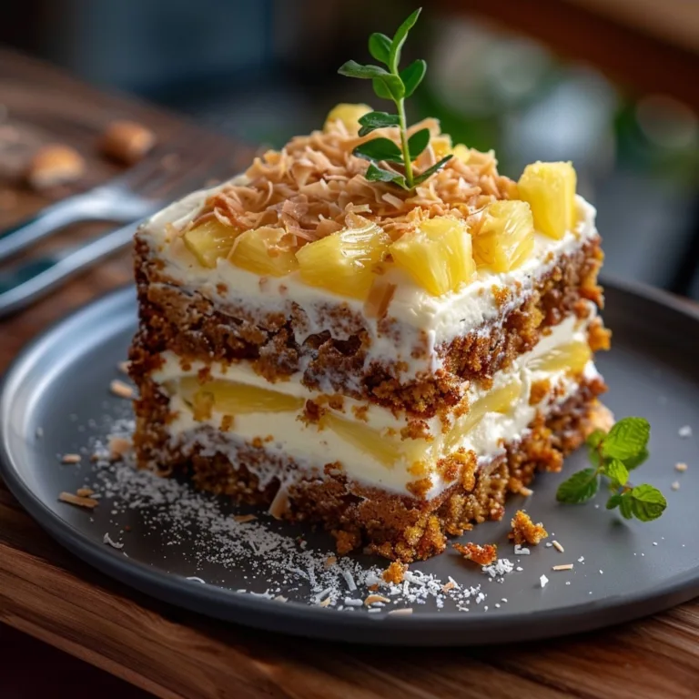 Loaded Carrot Sheet Cake Pineapple Coconut