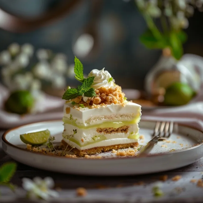 Key Lime Lush 5 Layers Dessert: A Tropical Dream