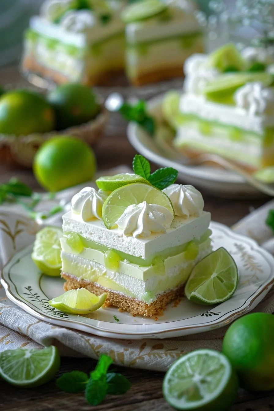 Key Lime Lush 5 Layers Dessert: A Tropical Dream 4 image 1780470910390