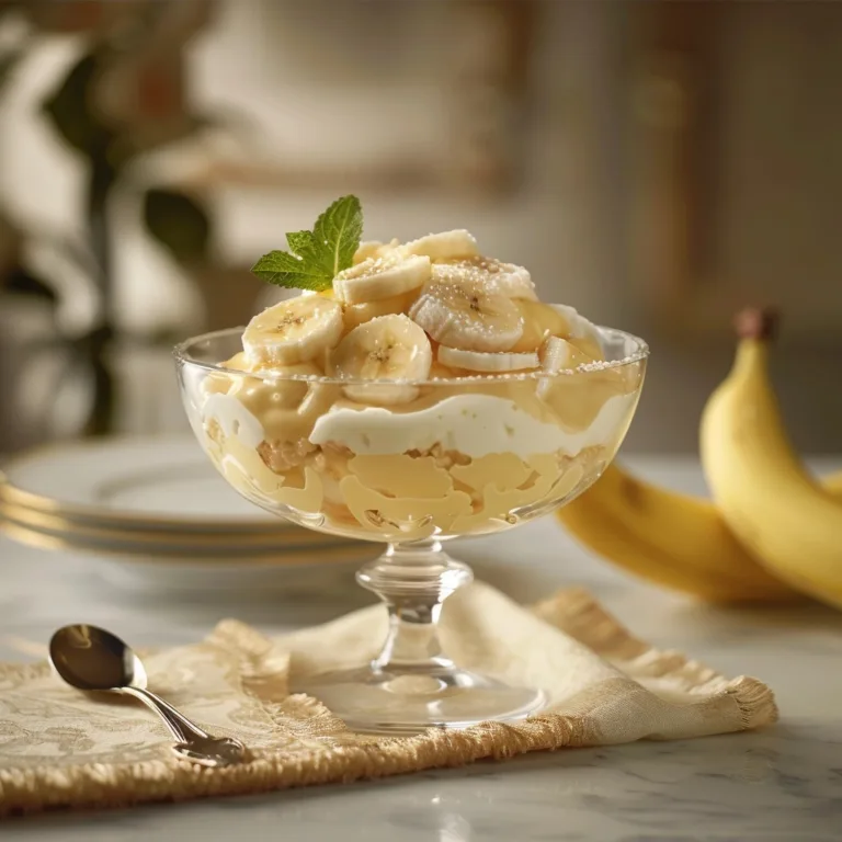 Classic Banana Pudding Creamy Layers