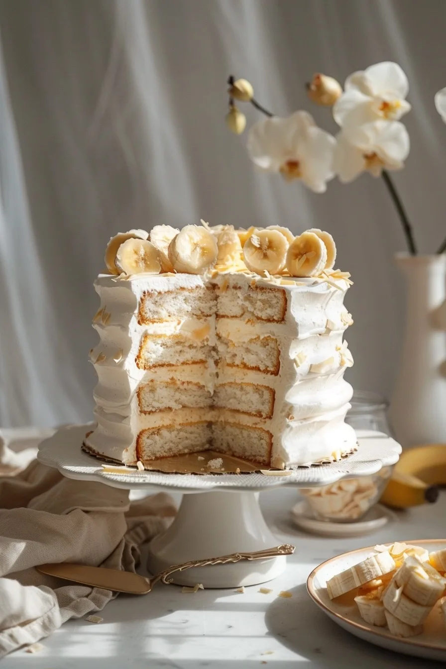 Banana Pudding Layer Cake for Birthday 4 image 1780470977635