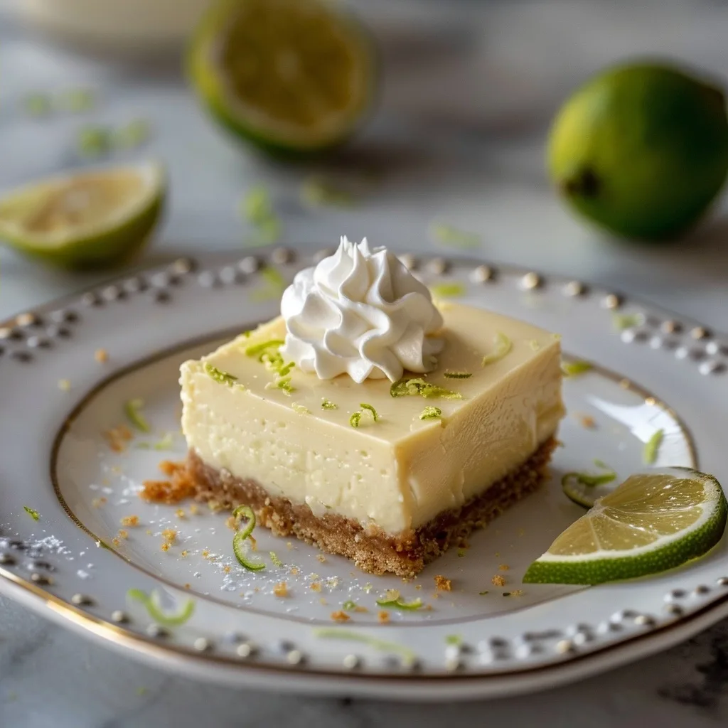 Easy Key Lime Pie Bars for Summer