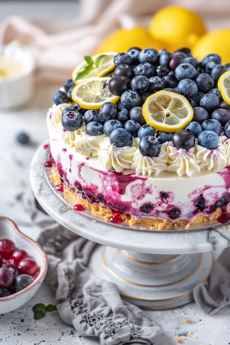 Lemon Blueberry Cheesecake Dump Cake 4 image 1780471118955