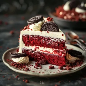 Red Velvet Oreo Cake: Buttermilk Sour Cream Bliss