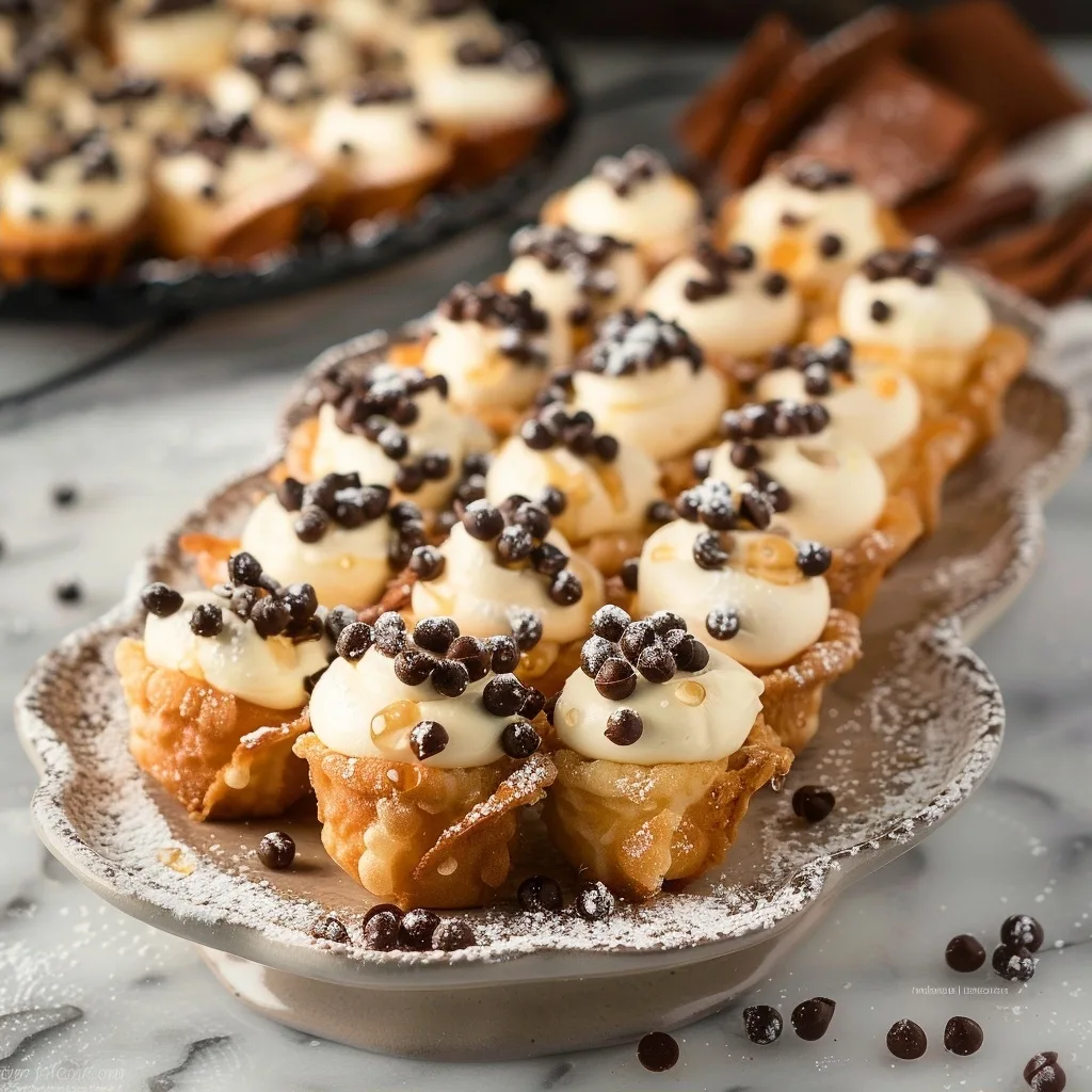 Mini Cannoli Cups: A Bite-Sized Italian Classic