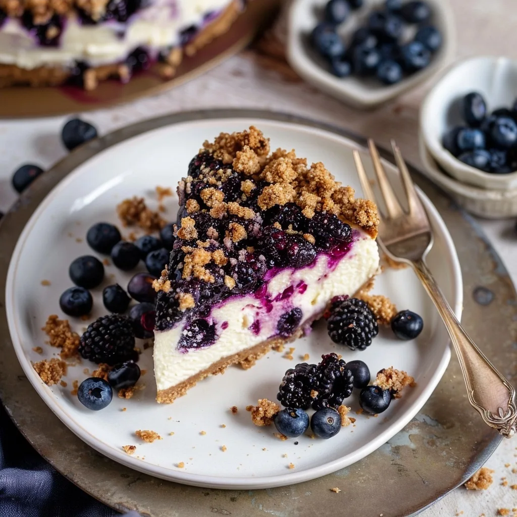Blueberry Crumble Cheesecake Recipe Perfection