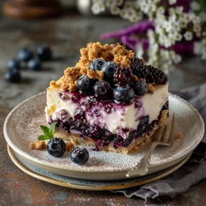 Blueberry Cheesecake Crumb Cake Perfection