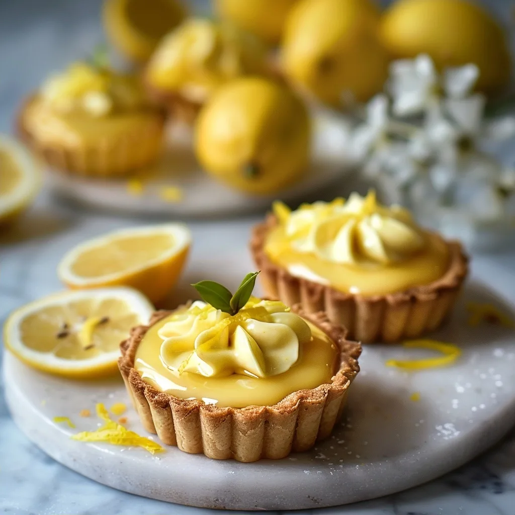 Easy Lemon Curd Tartlets | Mothers Day Baking Ideas