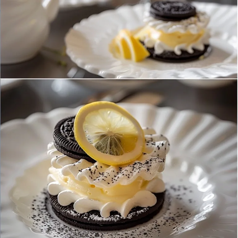 Heavenly Lemon Oreo Dessert – A True Delight