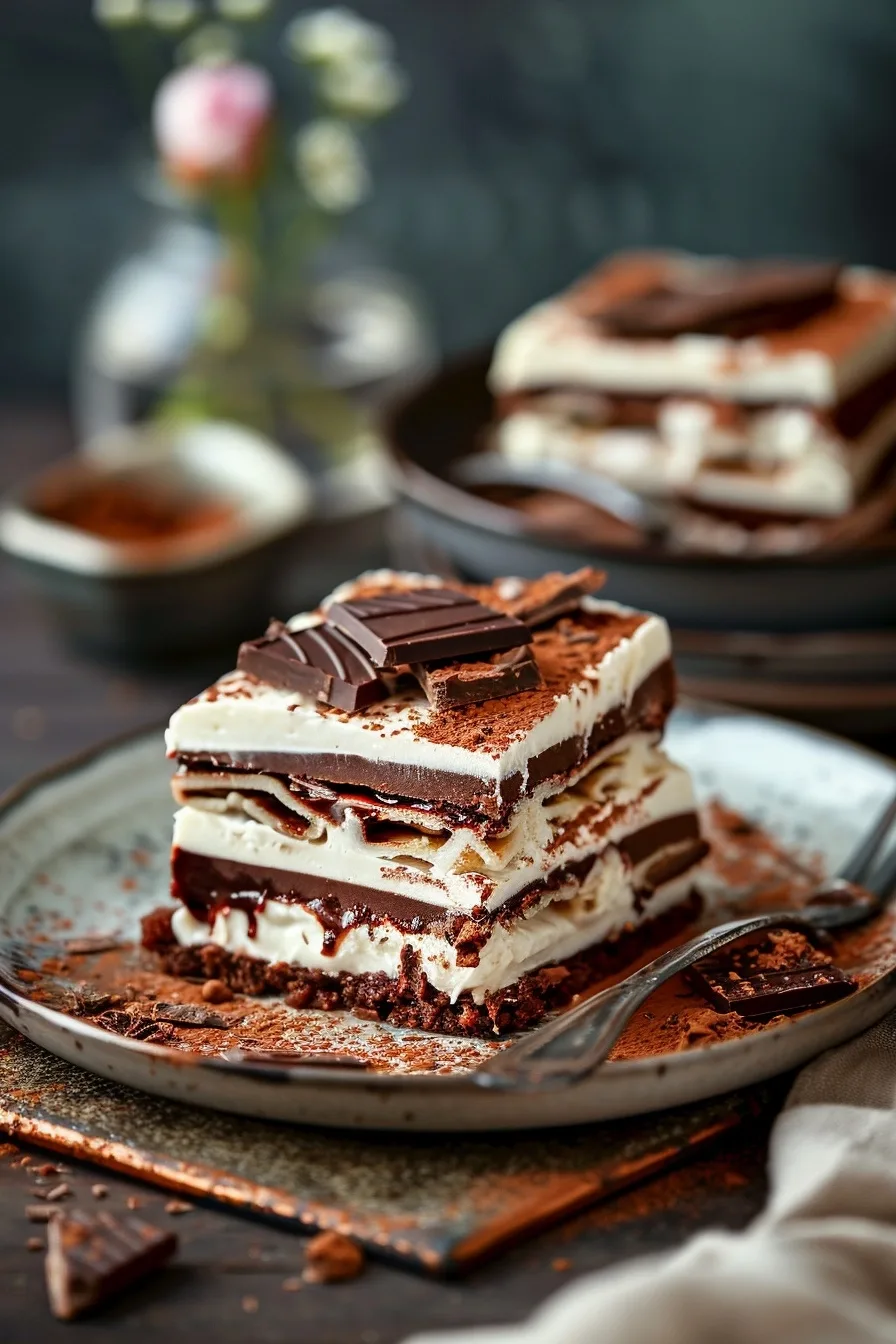 Easy Chocolate Lasagna No Bake Dessert 1 image 1780951880801
