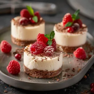 Mini Cheesecakes: A Simple Crowd-Pleaser