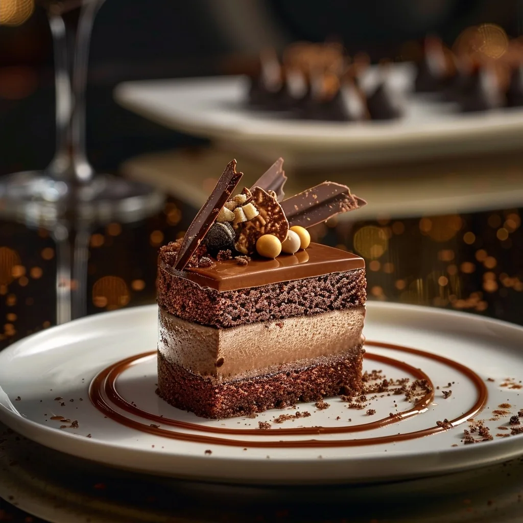 Decadent Chocolate Mousse Cake