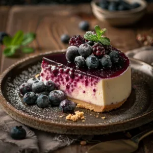 Blueberry Cheesecake Homemade Perfection