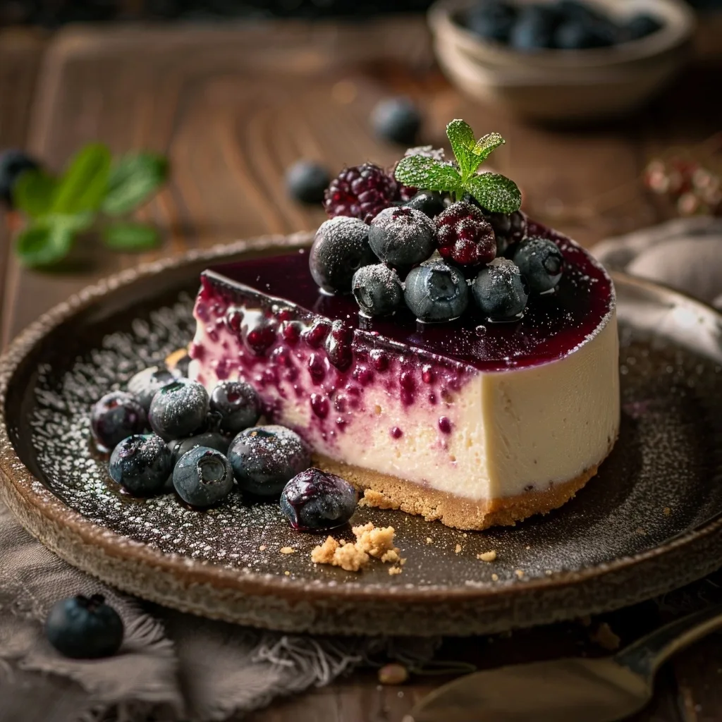 Blueberry Cheesecake Homemade Perfection