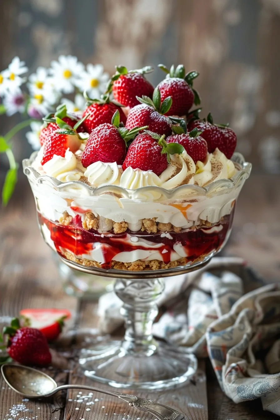 Strawberry Cheesecake Trifle Recipe 4 image 1780959315172