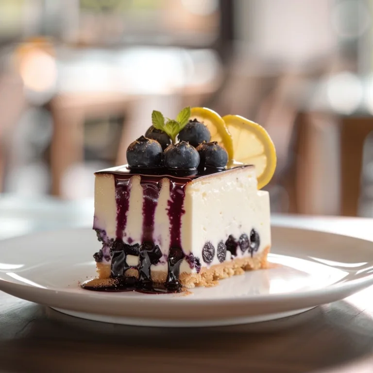 Lemon Blueberry Cheesecake Cake: A Perfect Fusion